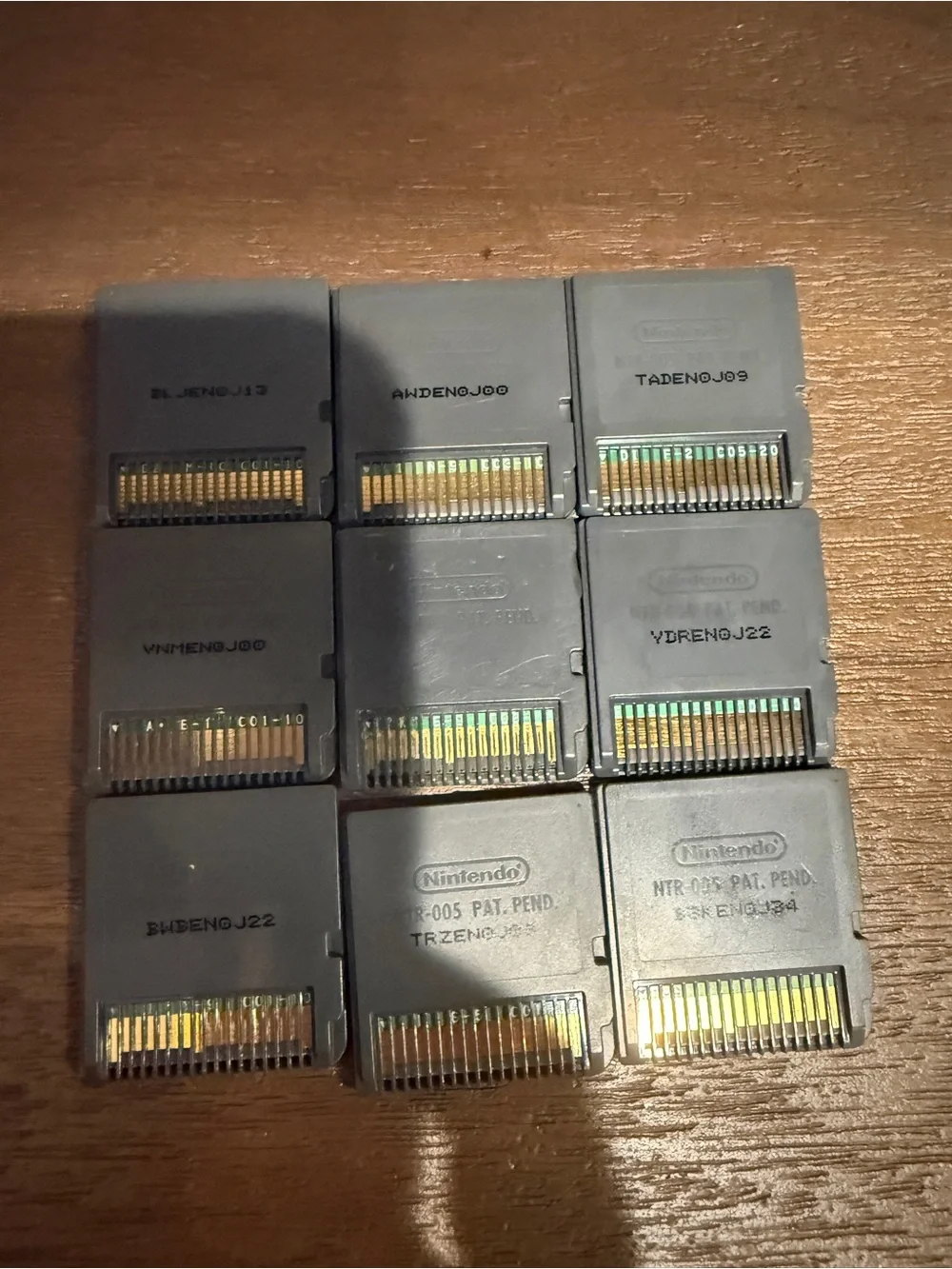 Nintendo DS Game Cartridge Set - Multicolor Label Assortment